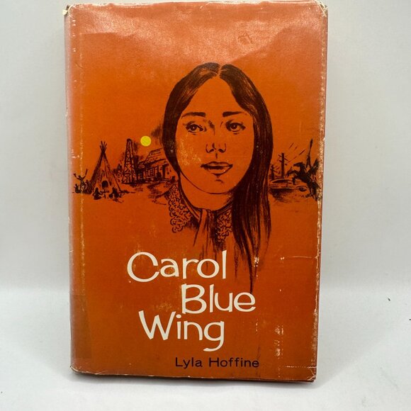 Carol Blue Wing By Lyla Hoffine Hardcover First Edition 1967 David McKay Co. Jac - Picture 1 of 6